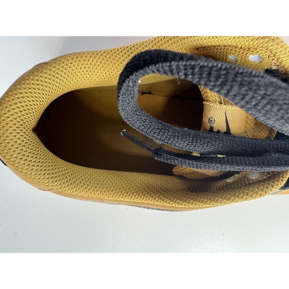 Nike Dunk Low‎ Shoes Mens Wheat Tan Nubuck Black Sole Laces Retro Casual Skate - Picture 8 of 9